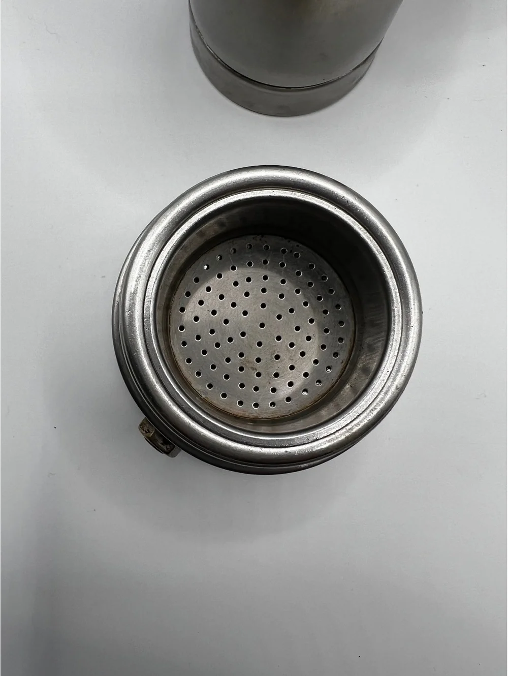 Vintage 18-10 Stainless Steel Single Cup Espresso Maker Made in Italy